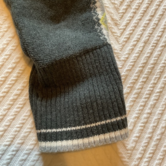 Eddie Bauer Nordic Fair Isle Double Zip Cardigan Sweater - Picture 12 of 15